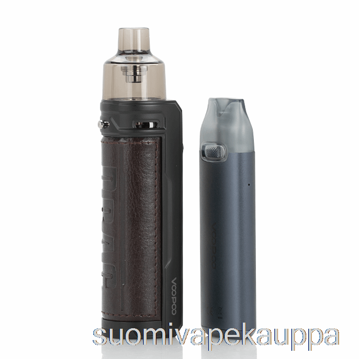 Vape Netistä Voopoo Drag X & Vmate Lomapakkaus Kastanja